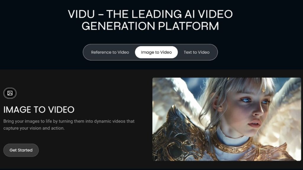 Vidu image to video